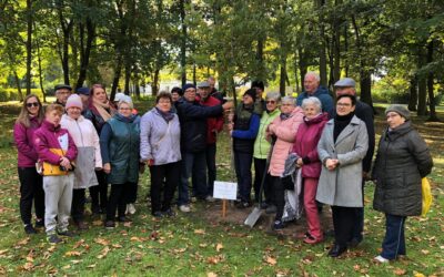 Zakończenie projektu „Złoty Wiek i Tęcza dbają o zielone płuca Warki”