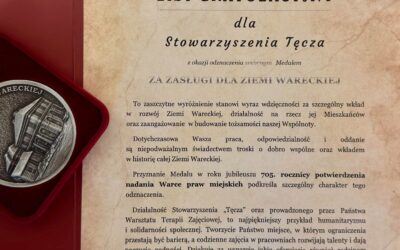 Srebrny Medal za Zasługi dla Ziemi Wareckiej